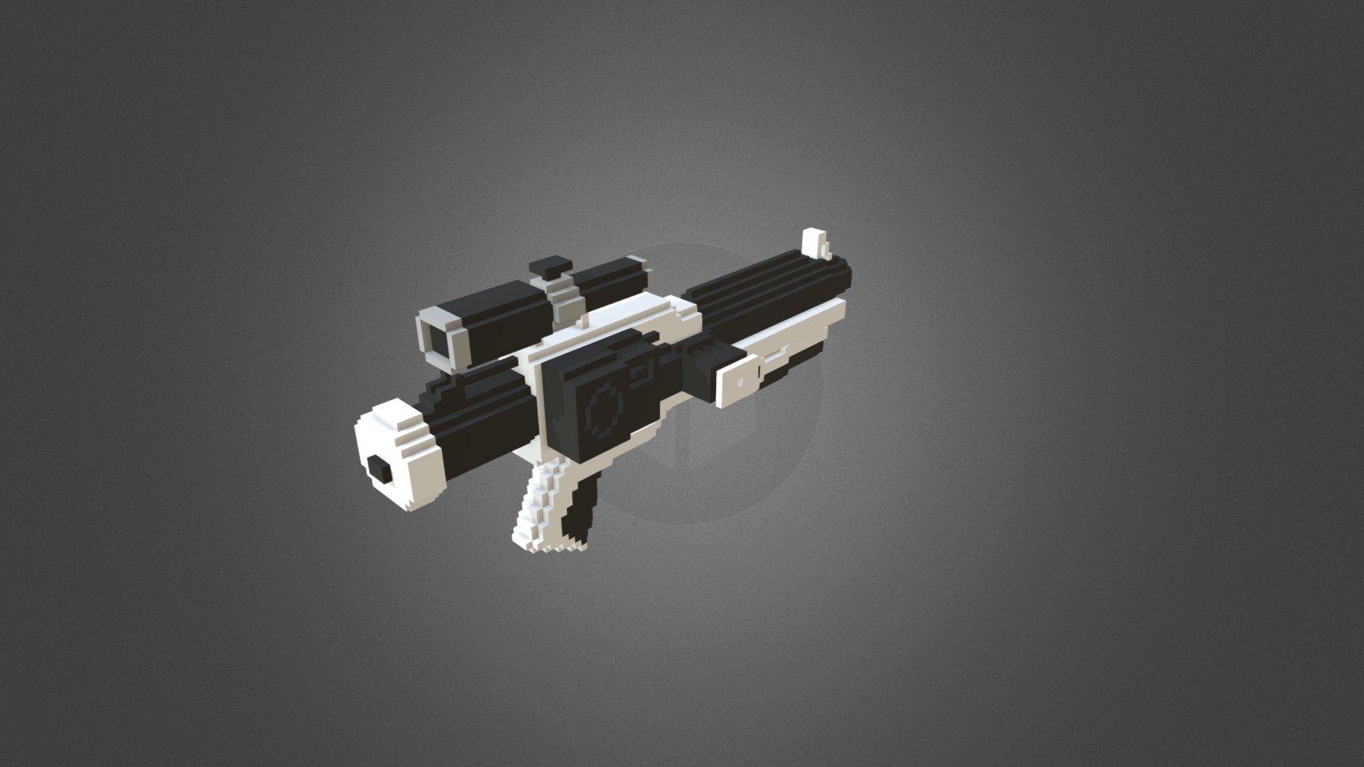 Files for 3D Printing Star Wars E-11 Blaster Rifle