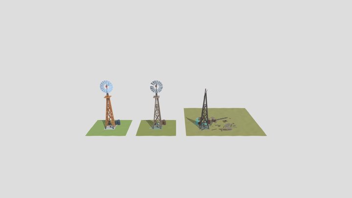 HW_Damage 3D Model