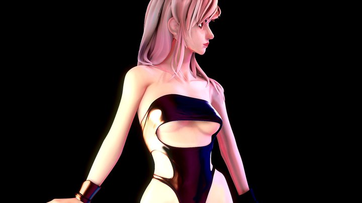 BlackRabbit 3D Model