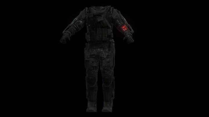 Atlas Infantry Body – Modello 3D gratuito STL