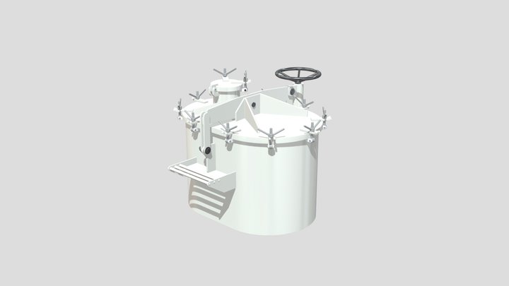 marine hatch 3D Model