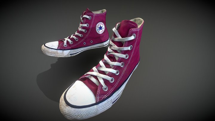 All Star Shoes 3D Model