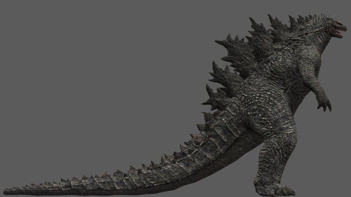 Godzilla-1_fbx 3D Model