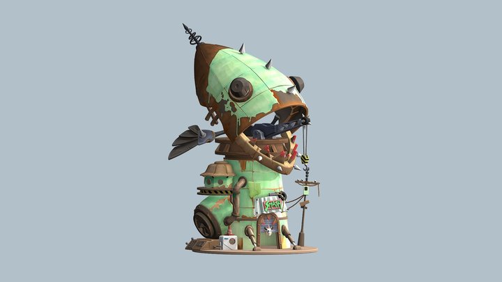 Sculpting Exam - SmashFactory 3D Model