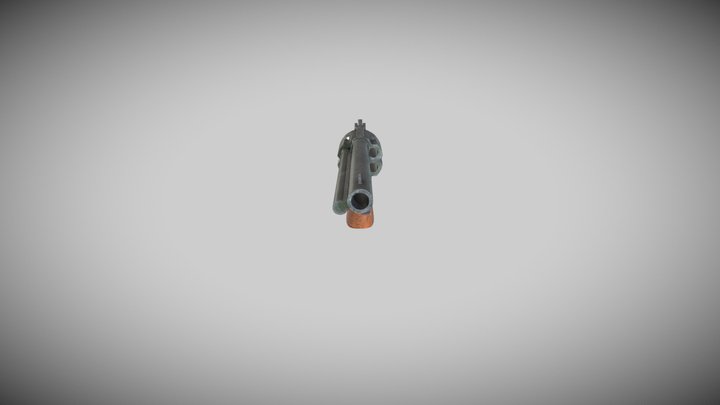 Colt Single Action Peacemaker 3D Model