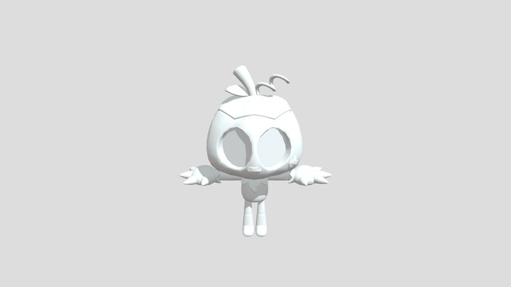 Gourdy Crinkling Leaves (read desc) 3D Model