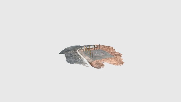 Greystone transformer pad 3D Model