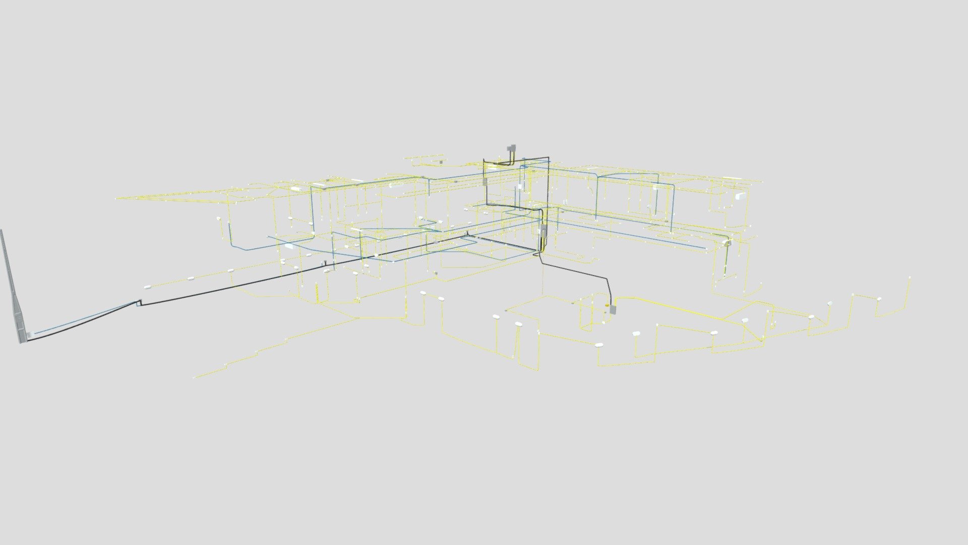 PROJETO ELÉTRICO - RTP - LIEGE - 3D model by Obratech Projetos ...