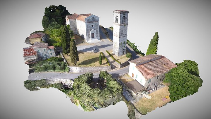 Chiesa di Fiano 3D Model