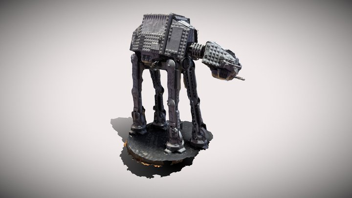 AT-AT mesh 3D Model