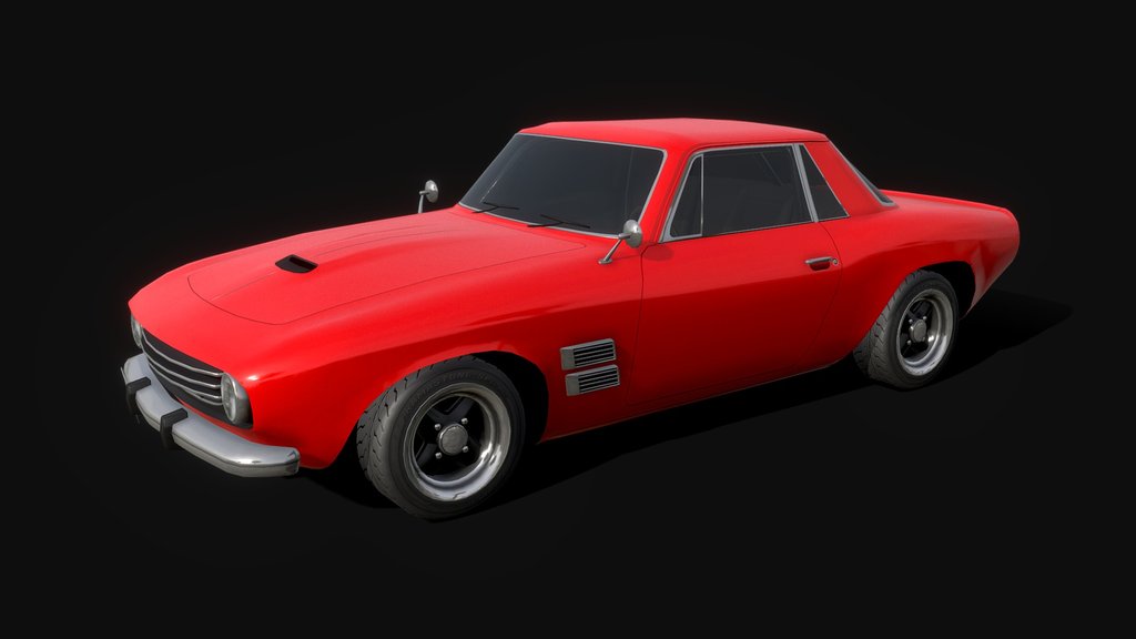 Sanremo '70 - Low poly model