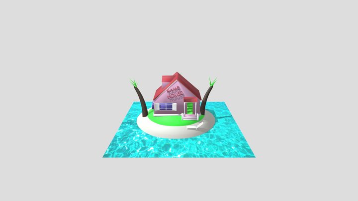 Parcial Kame House 3D Model