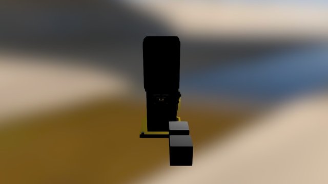 Crossy Road Machine & Coin 3D Model