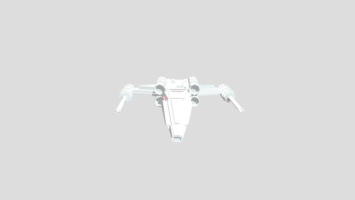 Spaceship 3D Model