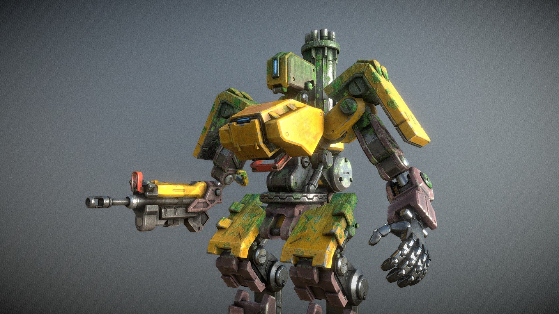 YG_bastion_high_wip - 3D model by geun0104 [b2280b4] - Sketchfab