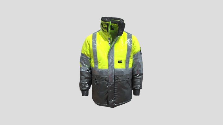 Safety Jacket PROJECTO DE DISEÑO 3D Model