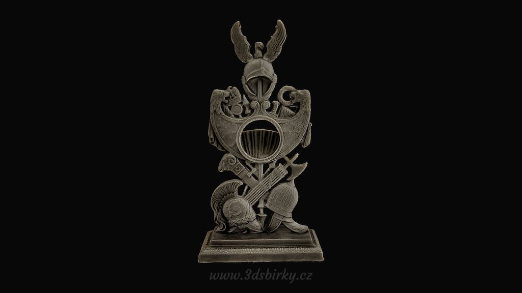 Stojan na kapesní hodinky — Sketchfab embed 3D viewer