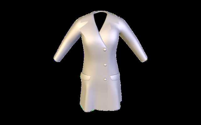 dressHigh 3D Model