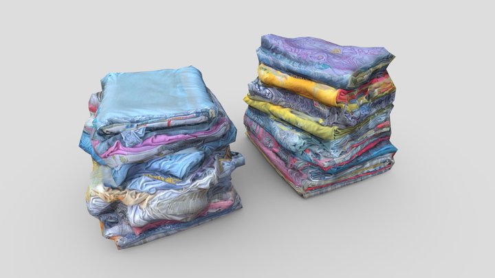CC0 - Pile of Clothes 2 – Modèle 3D gratuit STL