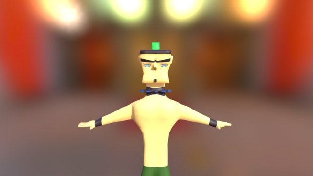 Duncan Total Drama 3D Model