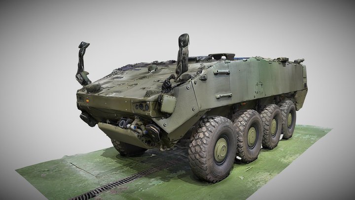 8 x 8 3D Model