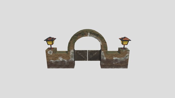 Gate2022Complete 3D Model