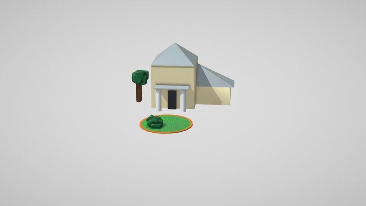 workshop3D villa 3D Model