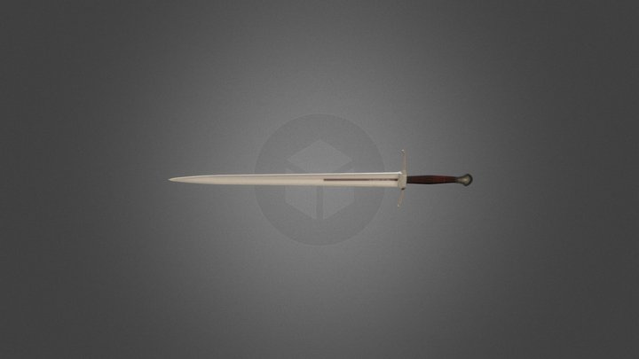 Nordic Great  Sword 3D Model