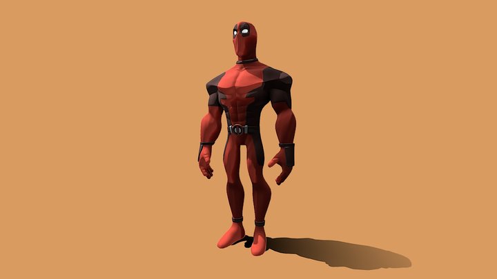 Deadpool 3D Model