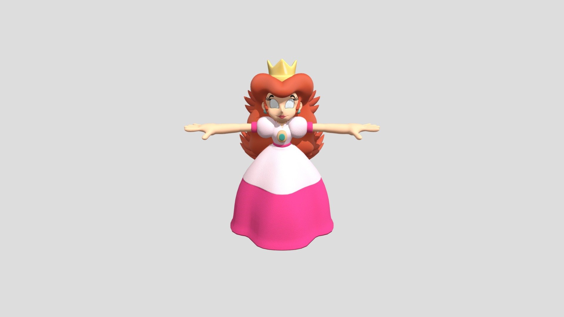 SMBSS Princess Toadstool - Download Free 3D model by anderlenolan ...