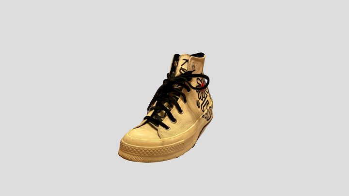 Converse x Keith Haring Chuck 70 3D Model