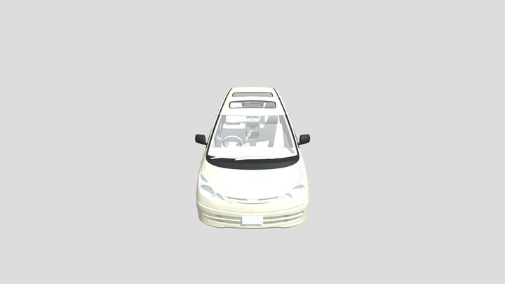 Toyota Estima 3D Model