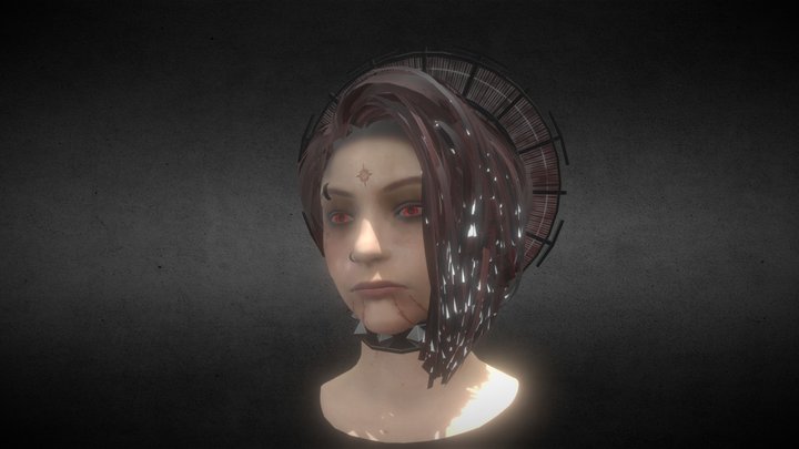 Astro Duchess Head 3D Model