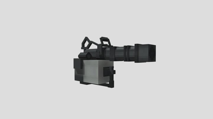 TF2 Minigun 3D Model