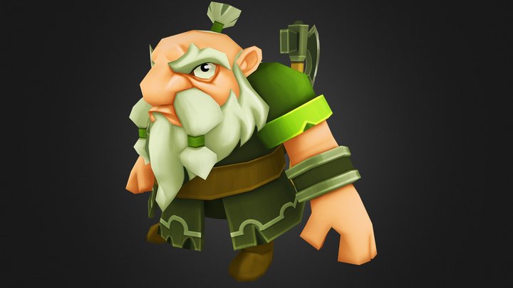 Dwarf 3D Model