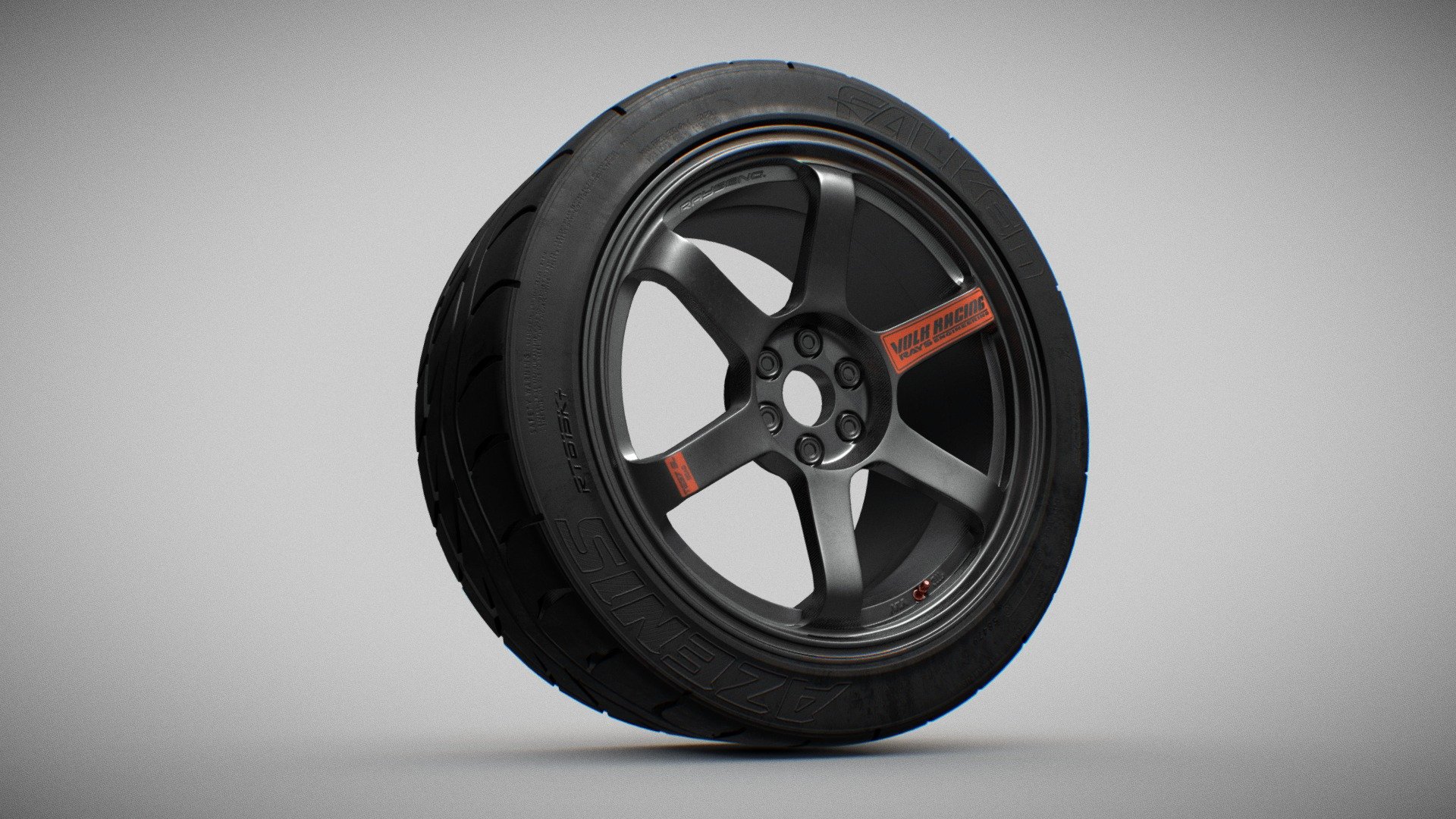 Car Wheel Sport and Race - 3D model by Dream_Labs [b23039a] - Sketchfab