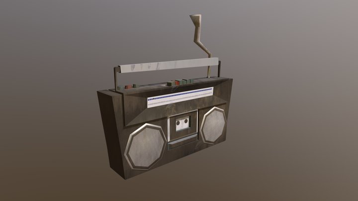 tape recorder 3D Model