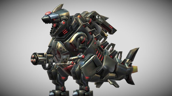HSW Mecha Sharkjira (ENEMY) – Modello 3D gratuito STL