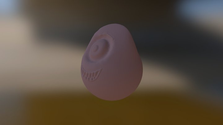 Mike Wazowski 3D Model