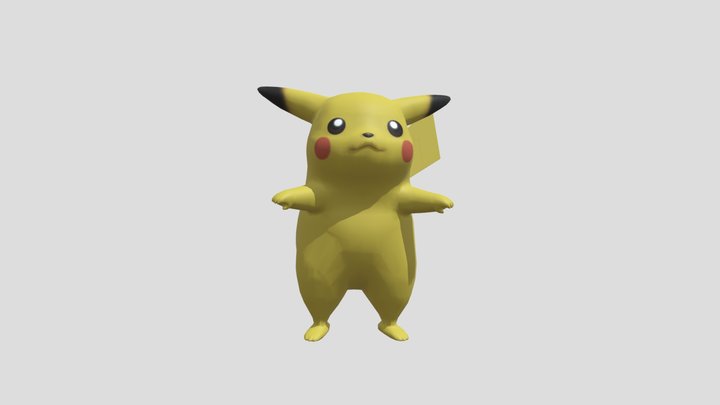 FitPikachu00 3D Model