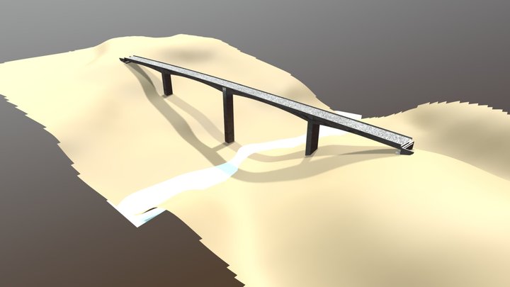 橋梁モデリング 3D Model