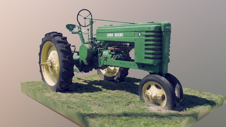 Detwiler's Tractor 3D Model