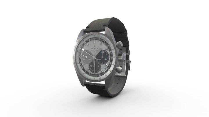 Orologio Singolo 3D Model