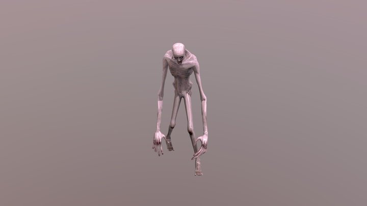 scp-096 sl pro 3D Model