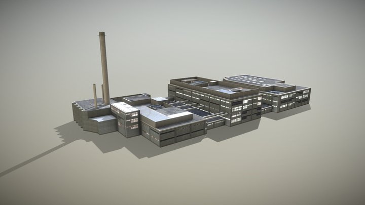 Plant LSZB Bern Factory 3D Model