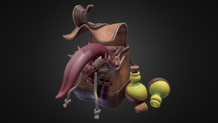 Backpack Mimic 3D Model