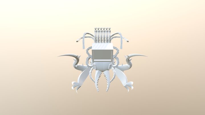 Omega Flowey 3D Model