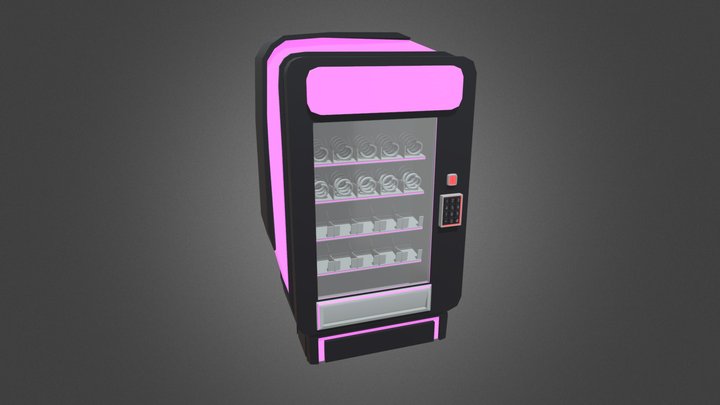 Vending Machine 3D Model