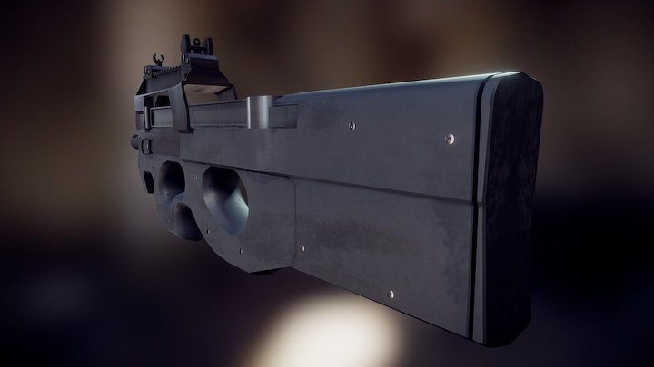 P90 3D Model