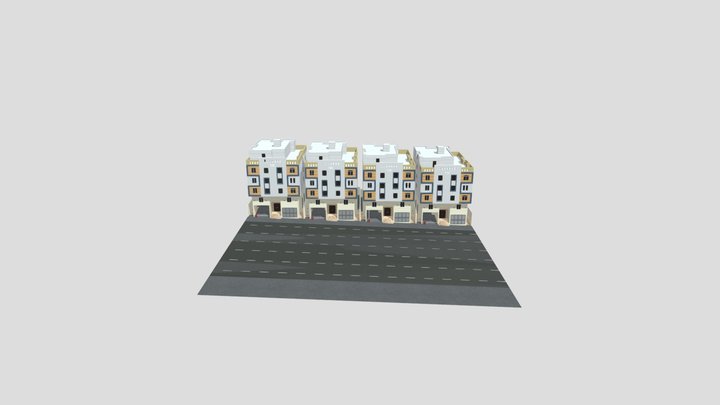 Second Building Design 3D Model
